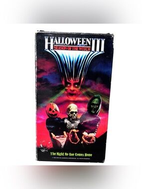Halloween III: Season of the Witch (VHS) – GoodTimes Home Video Vintage 1996